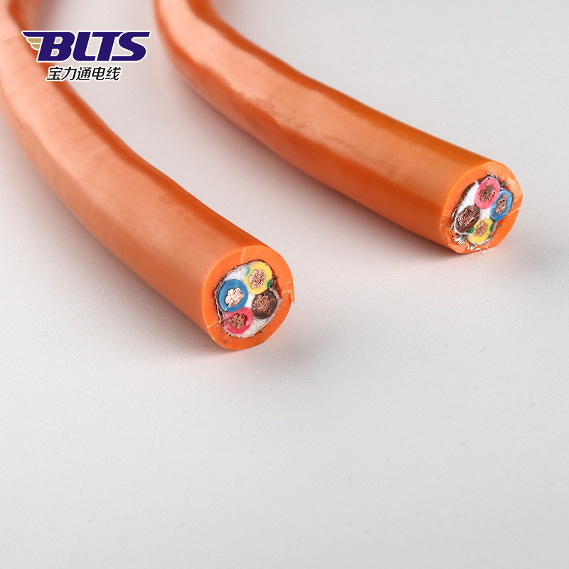 四芯电缆电线4*0.5平方信号线 多芯柔软硅胶高温护套屏蔽线
