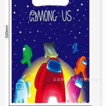 Fábrica directa bolsa de regalo de dibujos animados para niños fiesta de cumpleaños bolsa de regalo película perlada bolsa de regalo PE ahora