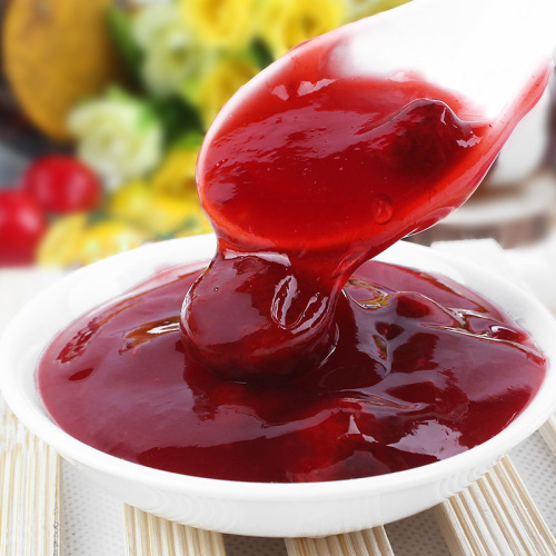 Dunhuang Strawberry Jam 3kg Concentrated strawberry jam containing large pulp raw materials for catering milk tea shops