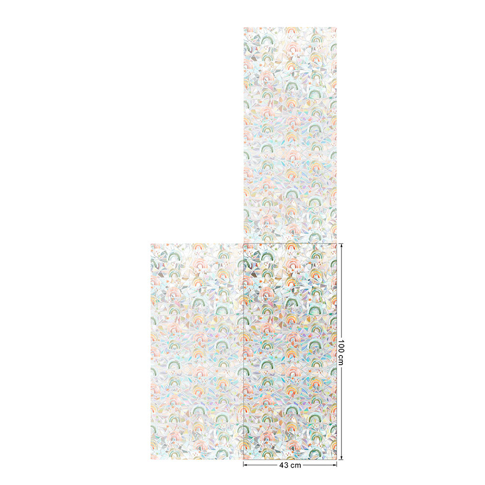 140g Weight Glass paster Home Textiles & Decor Type PVC Material Leaf Pattern Casual, Pastoral Style Casual Pastoral Leaf PVC Glass Paster Wall Art 116