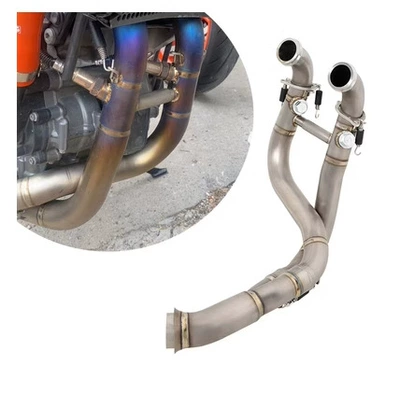 spring breeze 800NK800MT instead: Exhaust pipe - duke790890adv800nkmt-titanium-alloy-front-section-primary-color-china-unicom