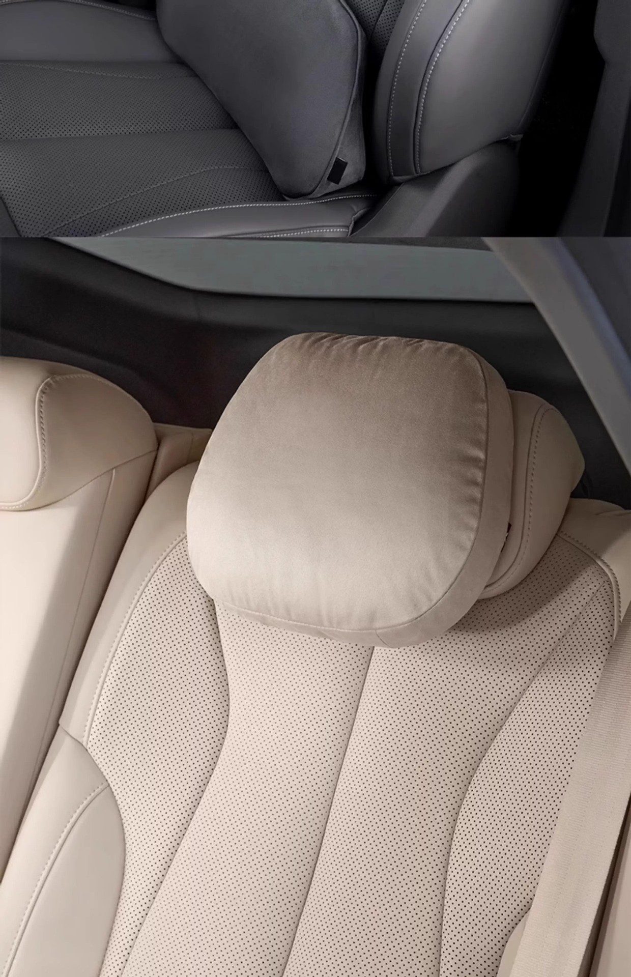 Suitable for Xpeng G7/P7+ Headrest, Lumbar Support, Neck Pillow, and Neck Cushion, Same Model as P7, Modified Car Interior Accessories