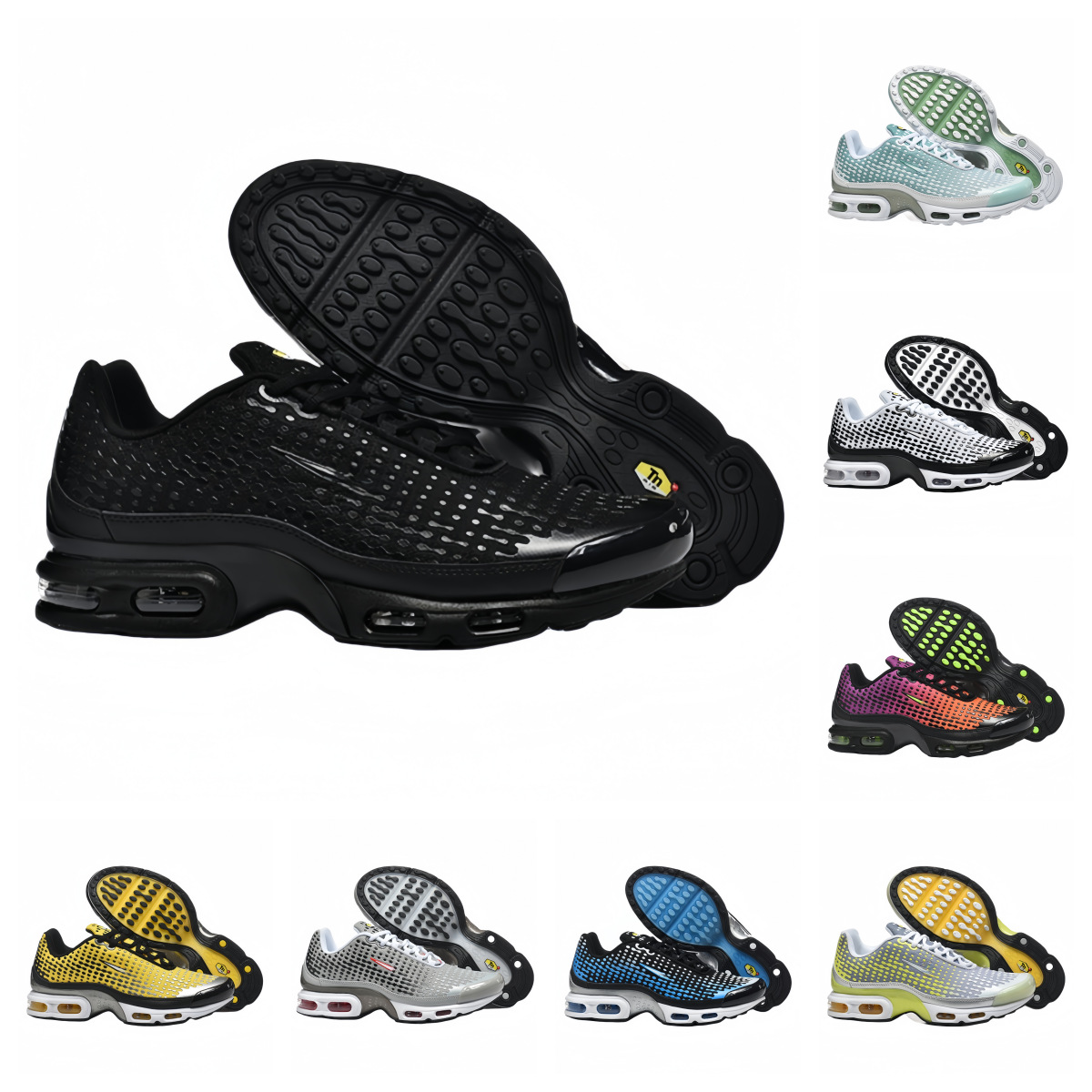 莆田鞋 跨境 TN7代 男鞋透气增高减震时尚休闲运动跑步鞋厂家直销