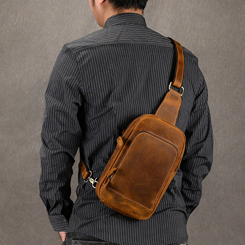 Bauletto in pelle di cavallo pazzo per uomo casual, borsa a tracolla semplice in pelle di mucca con croce diagonale, borsa da viaggio all'aperto_voghion.com