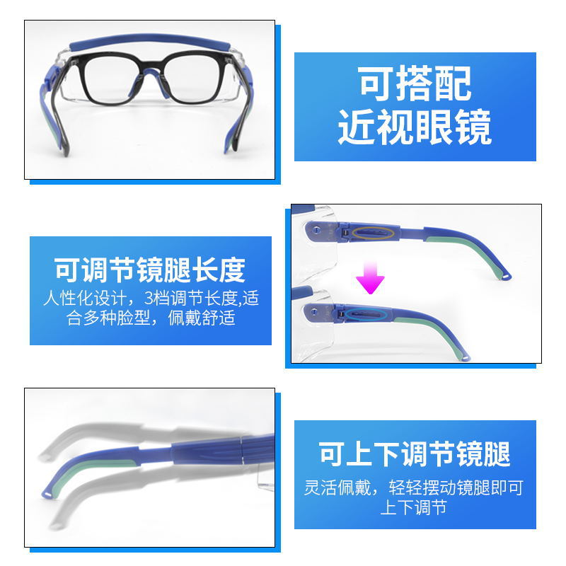 gafas de protección contra el trabajo a prueba de arena, polvo y niebla, gafas protectoras para hombres y mujeres, gafas de seguridad ultravioleta