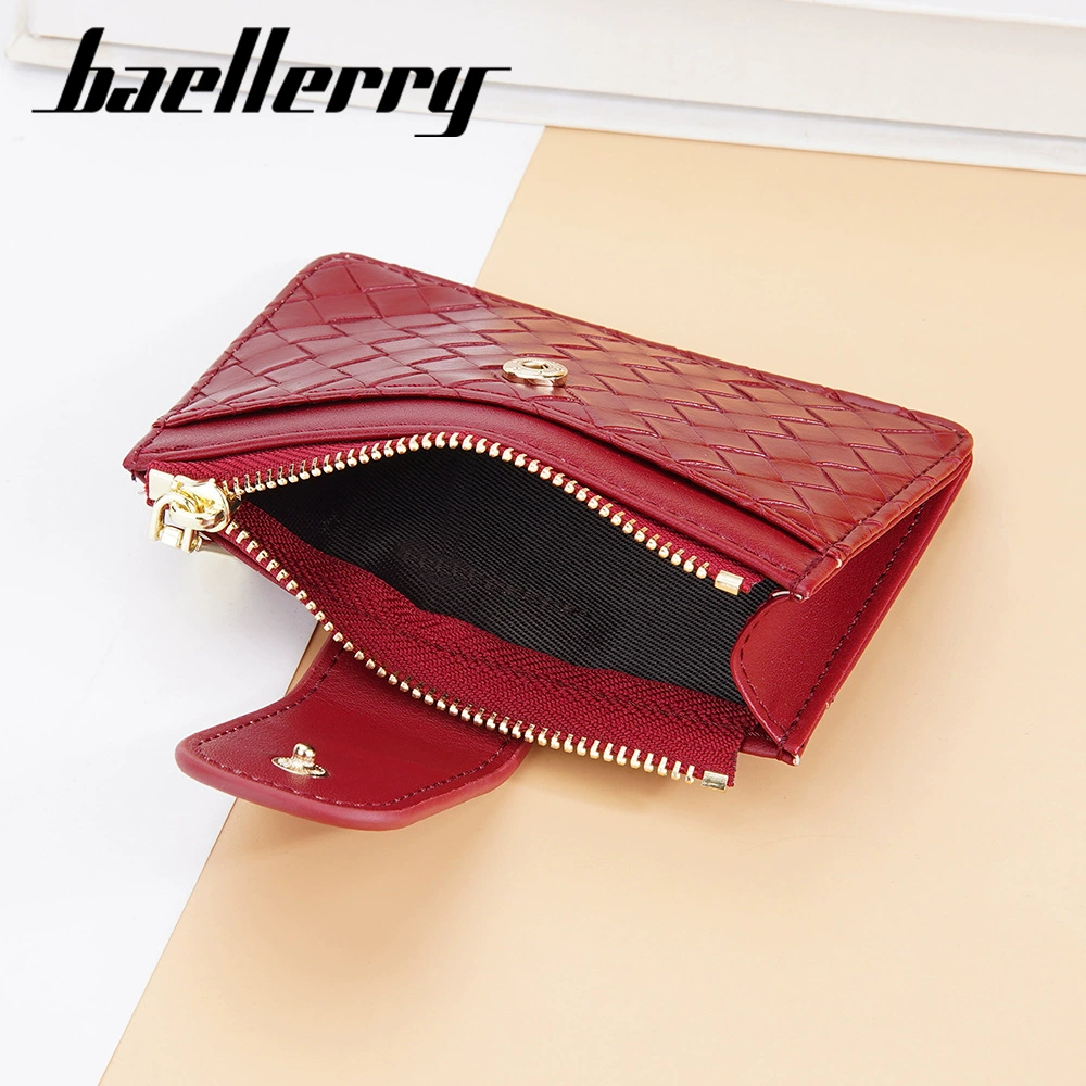 Новый кошелек Baellerry для дам, корейская версия, переплетенная молния, карманы, простой легкий держатель карт, женский