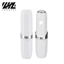 跨境亚马逊女士脸部剃毛器脱毛器口红式电动修眉器面部除毛仪便携