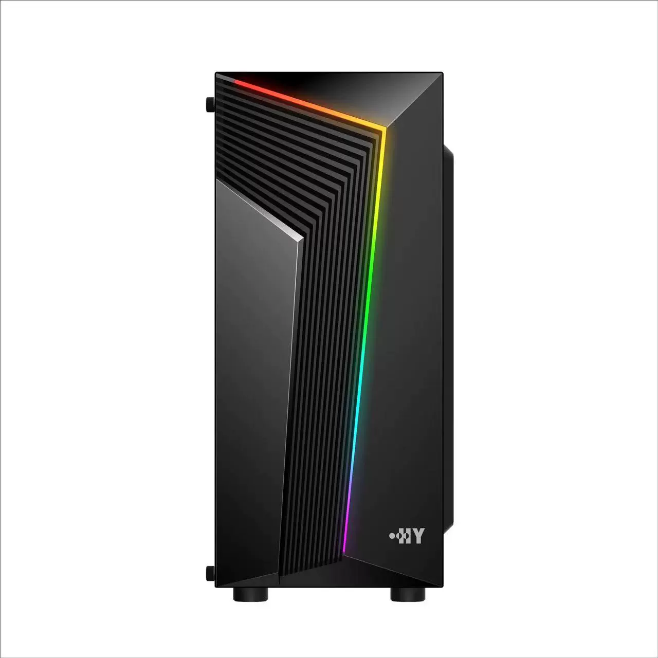 Компьютерный корпус Tianying для настольного ПК, полностью прозрачная ATX платформа, материнская плата, набор питания, DIY корпус белый