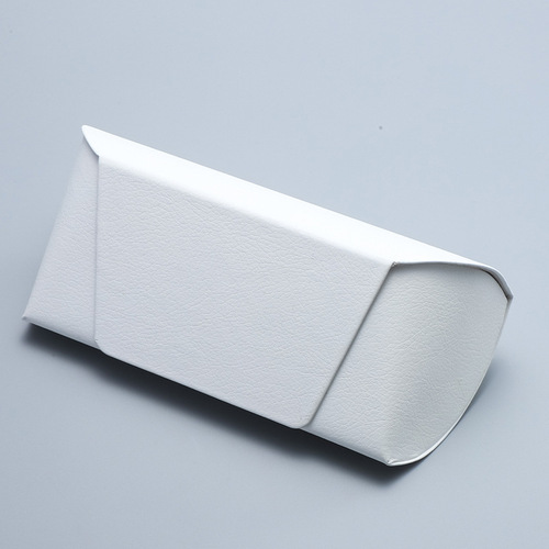 Manufacturer stylish and fashionable portable nearsighted handmade eyeglass case, sunglass case, high-end leather iron box, logo printing available