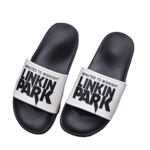 Men's slippers summer Korean fashion men and women home indoor and outdoor slippers non-slip bathroom sandals beach slippers