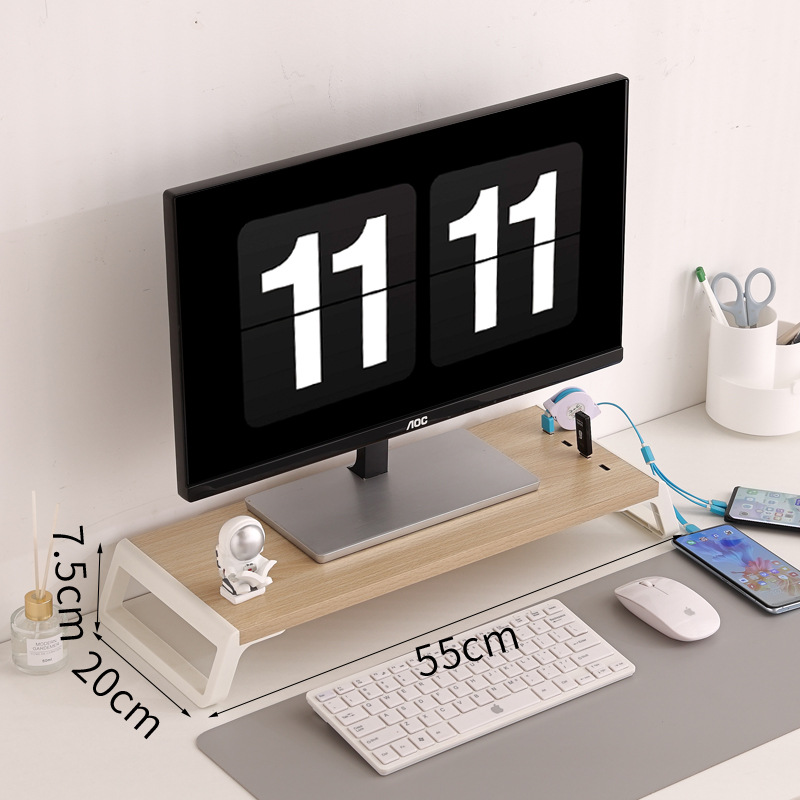 USB 로그 색상 + 흰색 랙