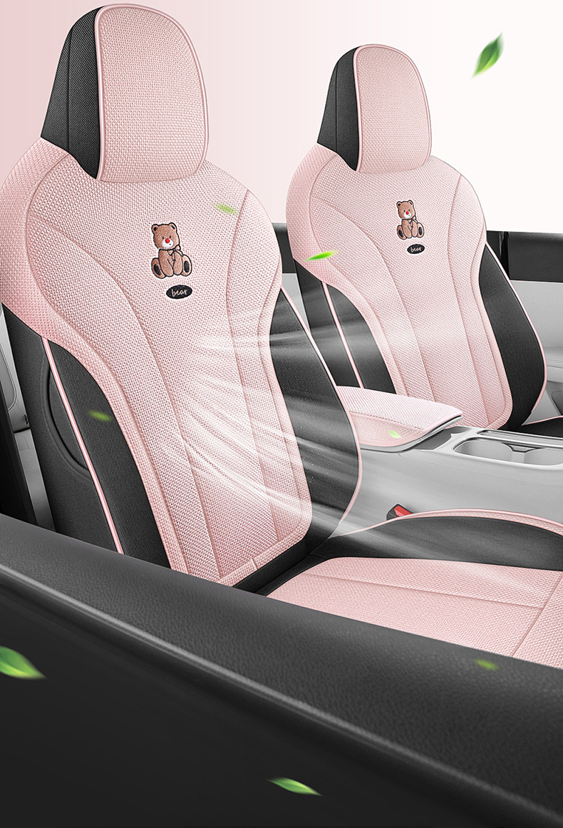 Geely Star Wish Seat Cover Special Full Surrounding Linen Breathable Cushion Seat Cover Car Interior Four Seasons Decoration Car Supplies