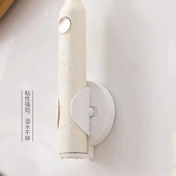 電動歯ブラシホルダー、パンチフリー収納ラック、粘着壁掛け歯ブラシベース、ユニバーサル重力感知歯ブラシホルダー|undefined