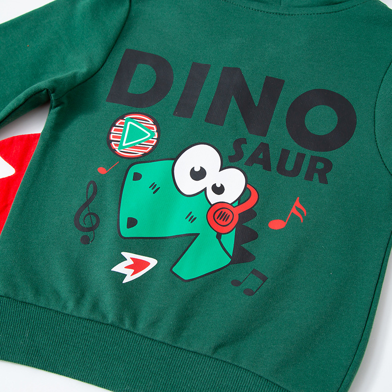 Ser Superior abrigo de niños nueva primavera y ropa de otoño ropa de niños de los niños abrigo de los niños de dibujos animados bebé impreso cremallera