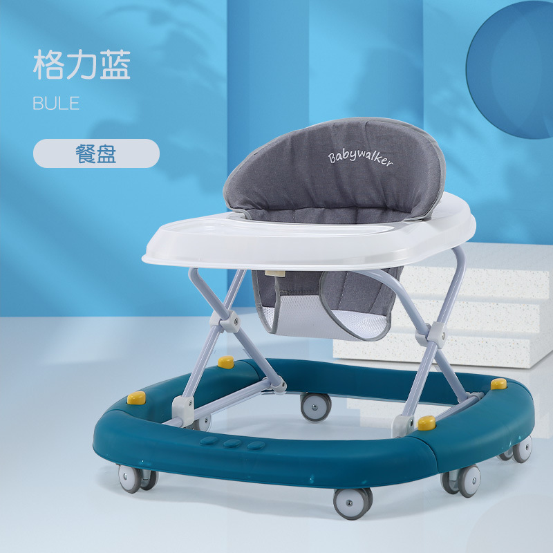 Caminillo para bebés con piernas anti-o, carro multifuncional anti-side, carro para bebés que se pueden sentar y empujar para conducir