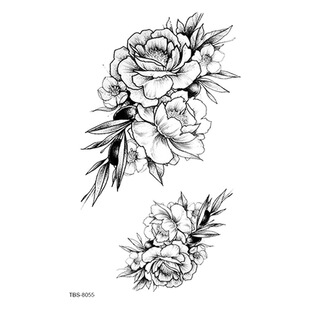 Small full arm waterproof tattoo totem symbol forearm stickers manufacturers in stock assembly suit wholesale cross-border supply