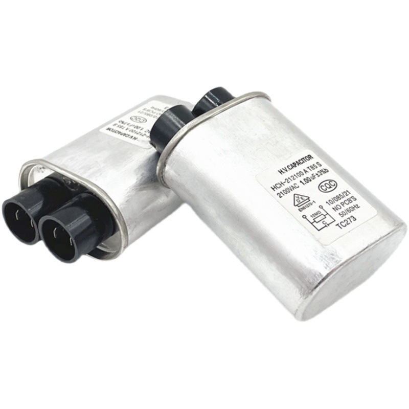 Productos genuinos universales horno de microondas condensador de alto voltaje 1. 0UF 2100V gran volumen condensador de alto voltaje 1UF