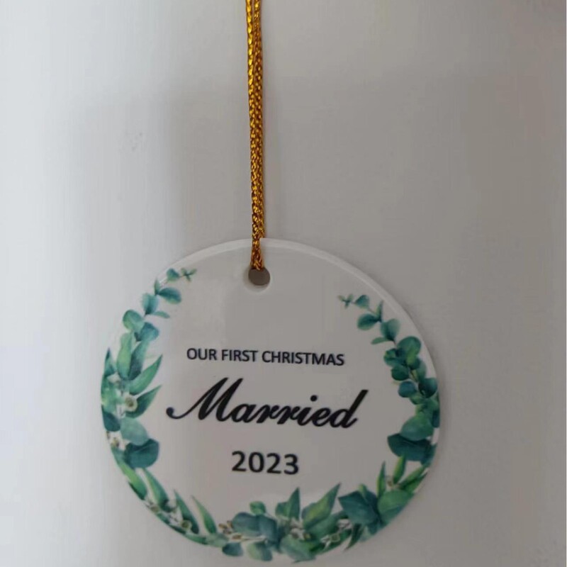 2025 New Christmas Ornaments Sublimation Ceramic Pieces Christmas Decoration Ceramic Pieces Cross-Border Round Ceramic Pieces 2025 New Christmas Ornaments Sublimation Ceramic Pieces Christmas Decoration Ceramic Pieces Cross-Border Round Ceramic Pieces