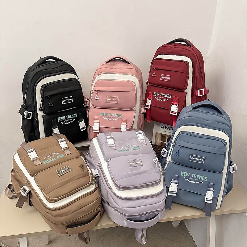 JIAYISTAR nueva mochila de alto valor, mochila clásica de gran capacidad, fábrica directa de mochila de estudiantes transfronterizos