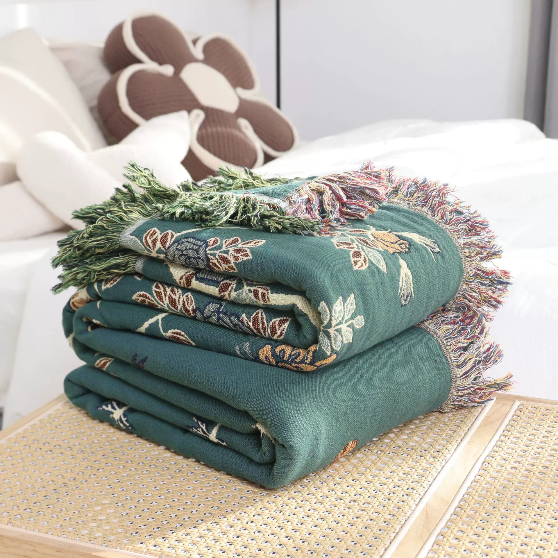 Cotton gauze towel, duvet