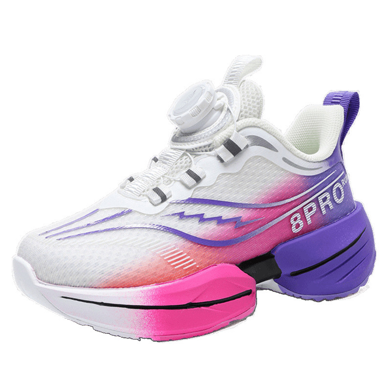 Zapatos para niños, niñas 2025 nuevos zapatos deportivos para niños de primavera Red Rabbit 8por, zapatos de baloncesto para correr de malla para niños grandes, niñas
