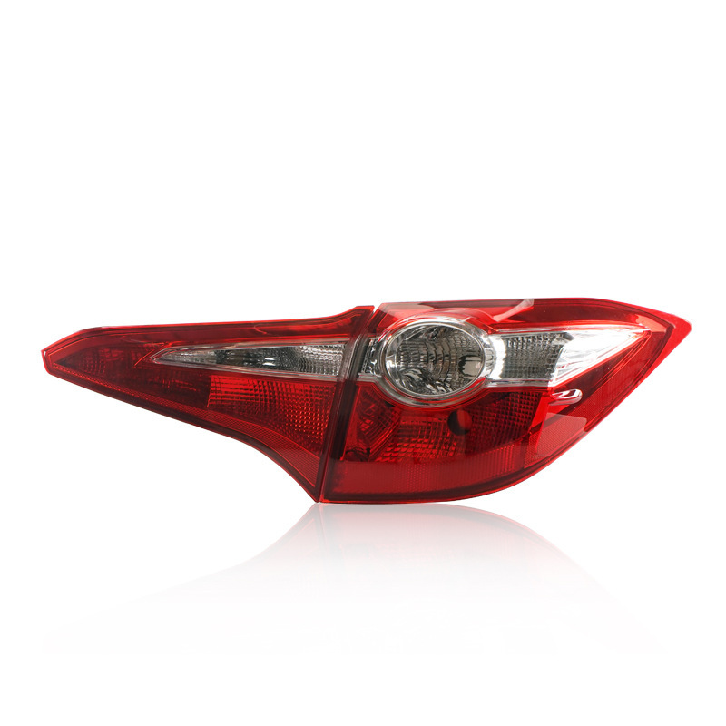 Aplicable a la nueva Toyota 14 15 16 años de luz trasera Rayling, freno de marcha atrás, semieconjunto de cubierta de luz trasera del automóvil