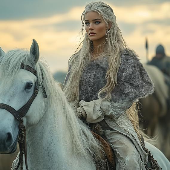 European and American Cross-Border Medieval Cloak Viking Costume Fur Shawl Cosplay Anime Halloween Stage Performance Accessories