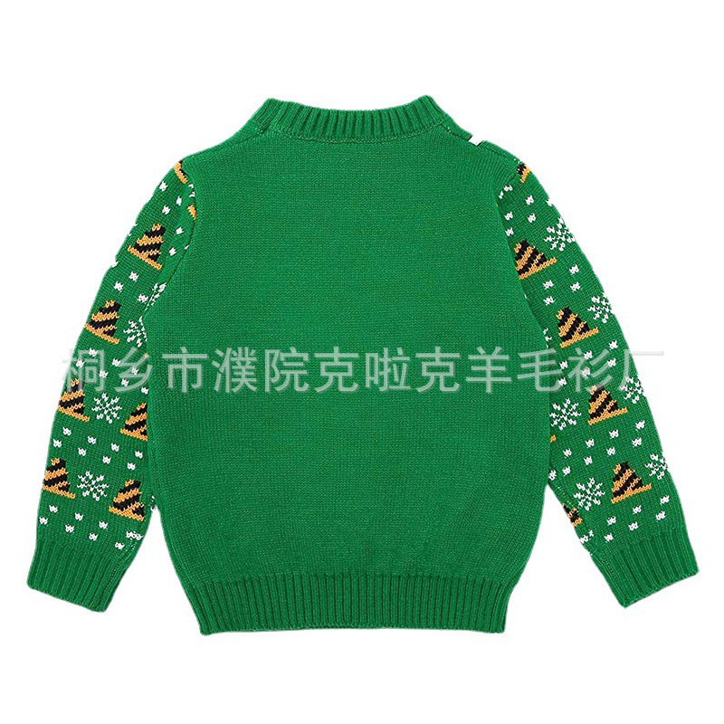 (Cross-border trading), children's cartoon sweater with a round collar, print 2