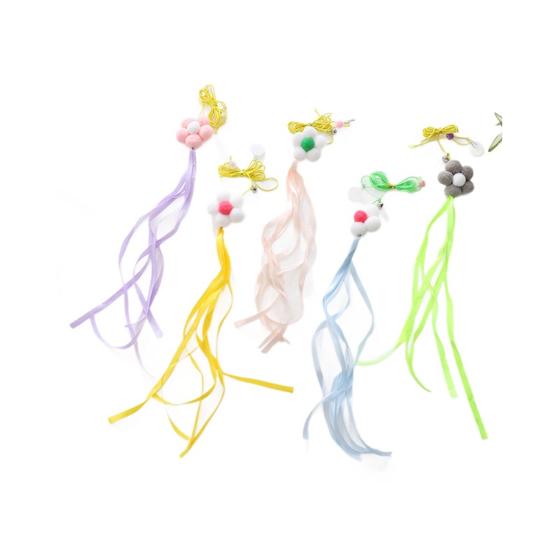 Venta al por mayor Internet celebridad gato cuerda elástica puerta colgante gato divertido palo mascota auto-Hola columpio gato juguete colgante gato juguete