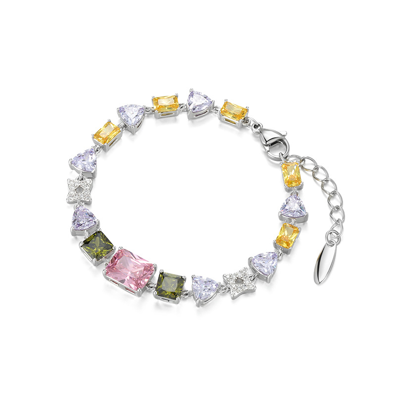 Xuping colección de lujo ligera pulsera geométrica de mujeres sencillas de alta calidad elegante joyería de moda diaria