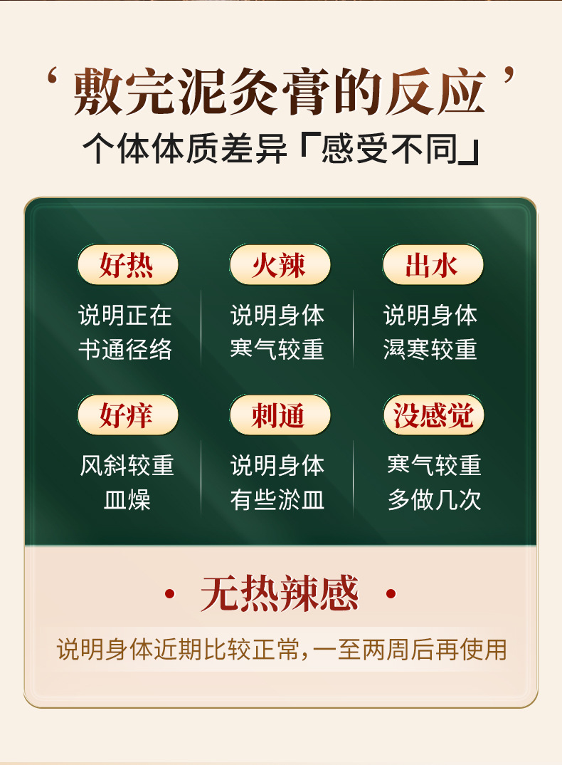 Herbal Mud Paste Shi Han Ni Jiu Gao 500g Warming Body and Back Topical Compress No Preheating Spa Use specifications