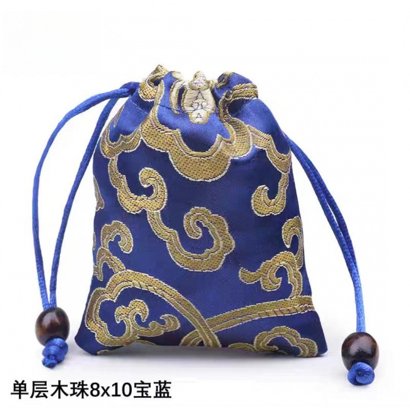 13327 (36가지 스타일) 사파이어 블루 단층 나무 비즈 8*10cm