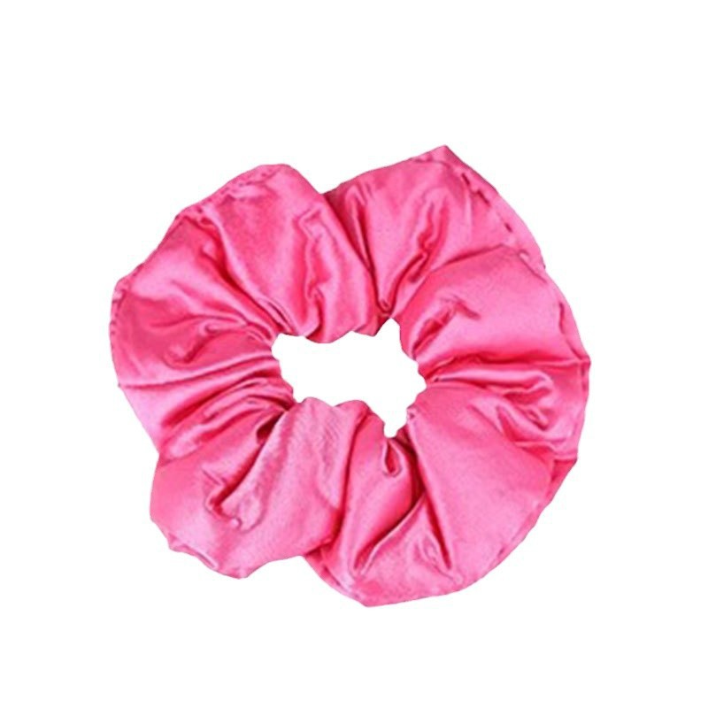 Satilla de seda más algodón relleno de terciopelo intestino grueso lazo para el cabello almohada para dormir