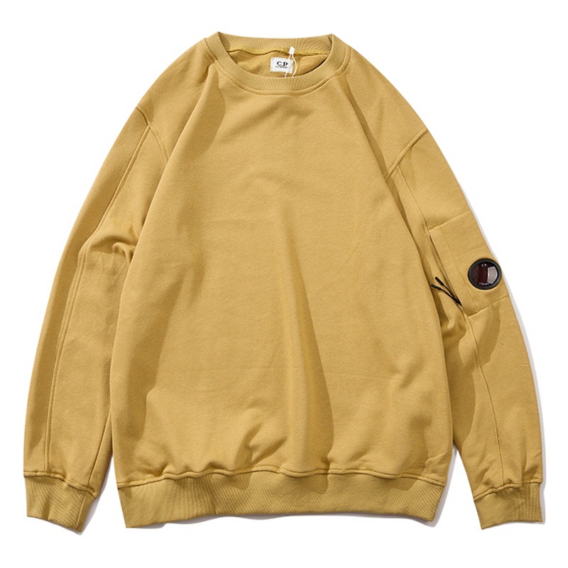 Brazo CP transfronterizo, lente redonda, cremallera, estilo de pareja, cuello redondo, suéter de manga larga y felpa para hombres y mujeres, ius marea