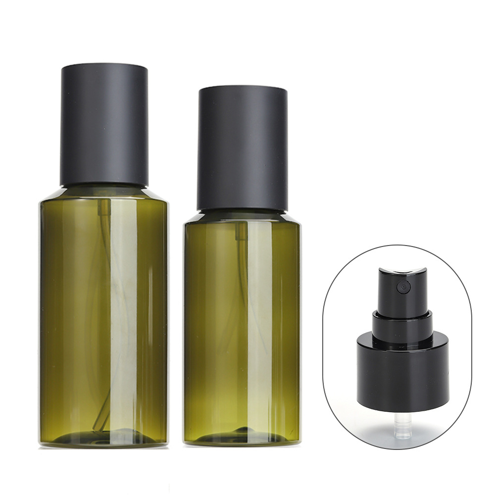 Botella Atomizadora y Dosificadora 150ml 100ml Plástico PET con Tapa Completa para Loción