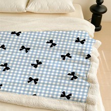 冬季办公室午睡小被子珊瑚绒沙发盖毯