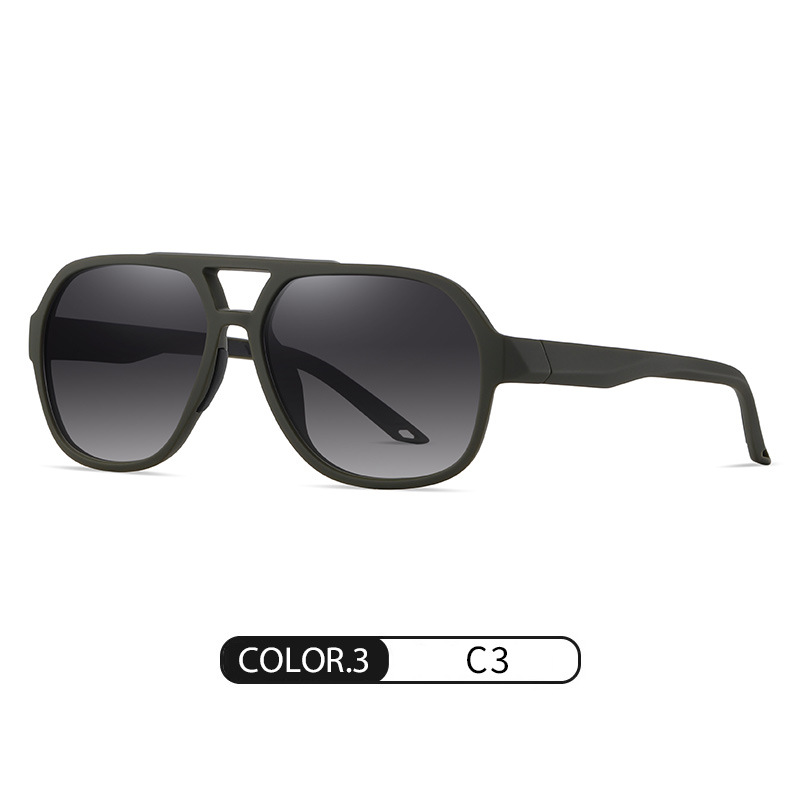 Spot al por mayor polarizador S11111 Goma antideslizante TR Gafas de sol para hombres Pesca al aire libre Gafas de sol polarizadas