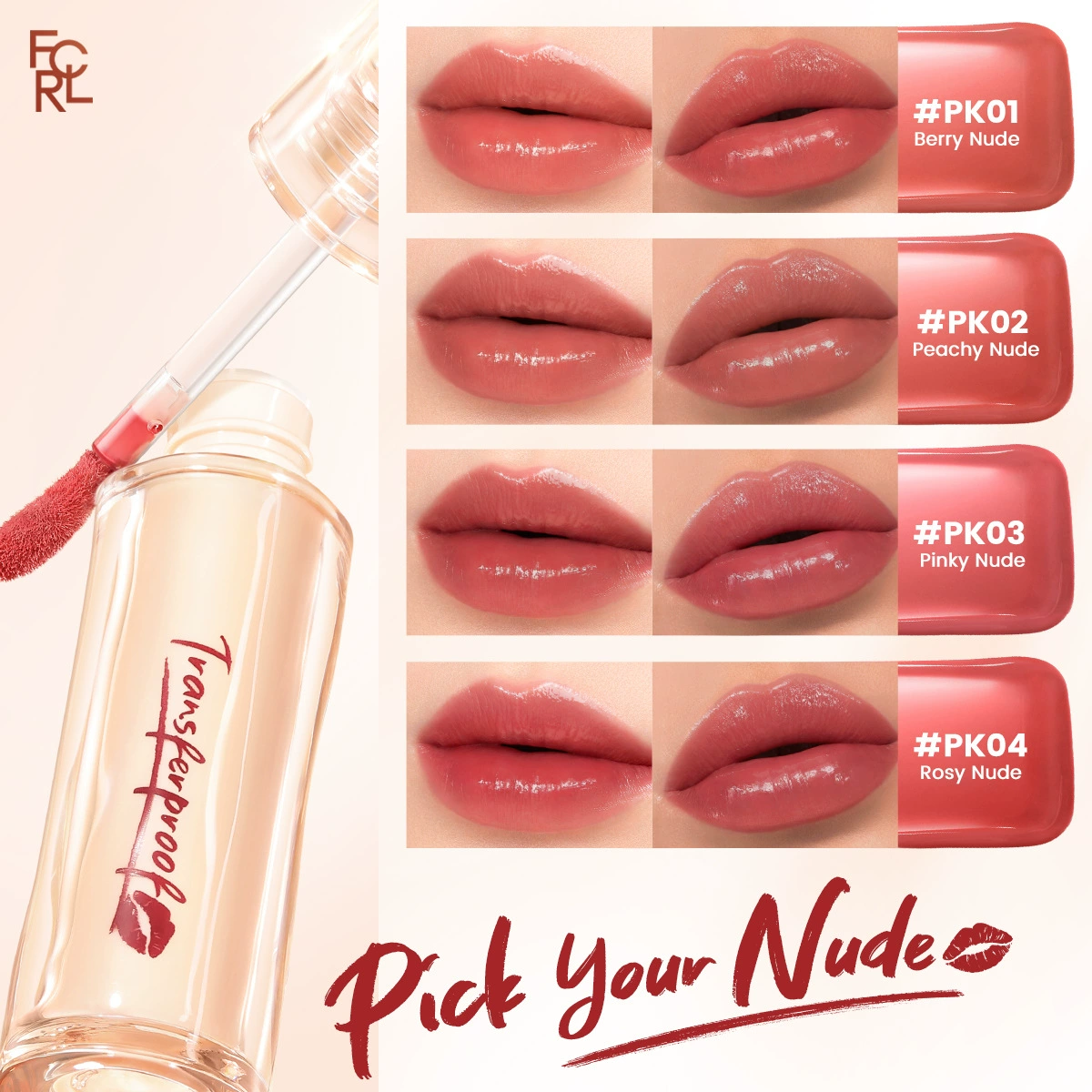 FOCALLURE вода не прилипает к чашке губная глазурь L37 (только для экспорта, закупки и распределения, а не для личной продажи)