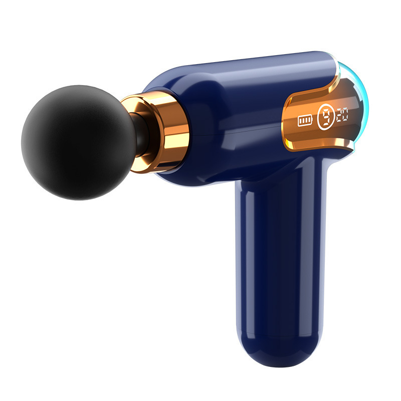新型ミニ筋膜銃液晶知能周波数コントロールミニ携帯式全身マッサージ器電気ミニ筋膜銃|undefined