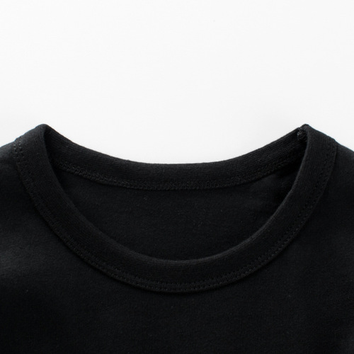 Boys autumn bottoming shirt children's clothing children's long-sleeved T-shirt 27kids fake two-piece round neck top for small and medium-sized children wholesale