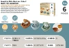 Hand puppet, elephant, monkey, fox, raccoon