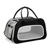 Handheld capacious foldable breathable bag to go out