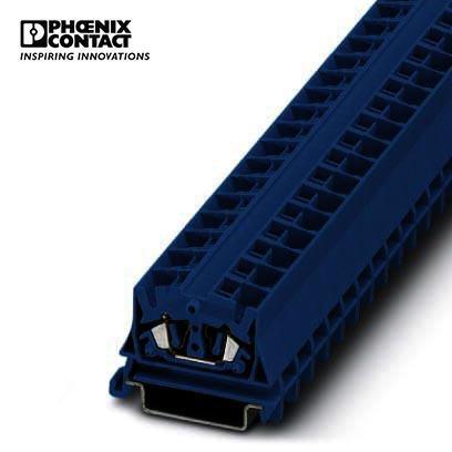 菲尼克斯微型直通式接线端子MSDB 2,5-NS 35 BU-3244313-50
