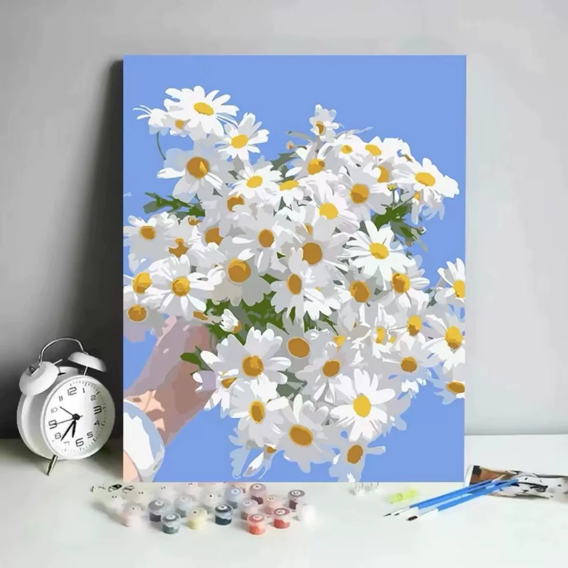 Натуральный пейзаж популярный diy цифровая масляная живопись милый без punched hand-painted раскраска спальня гостиная декоративная живопись