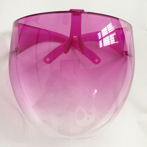 Cross-border best-selling PC anti-fog protective face mask splash-proof kitchen isolation space mirror face shield