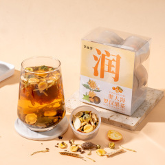 太った海の羅漢果の現物の小さい缶のお茶の決明子の羅漢果の太った海の金のミカンの菊の花など
