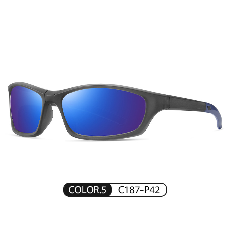 Transfronterizo nuevos deportes plegables gafas de sol S24101 ultraligero TR colorido a prueba de viento portátil ciclismo gafas de sol polarizadas
