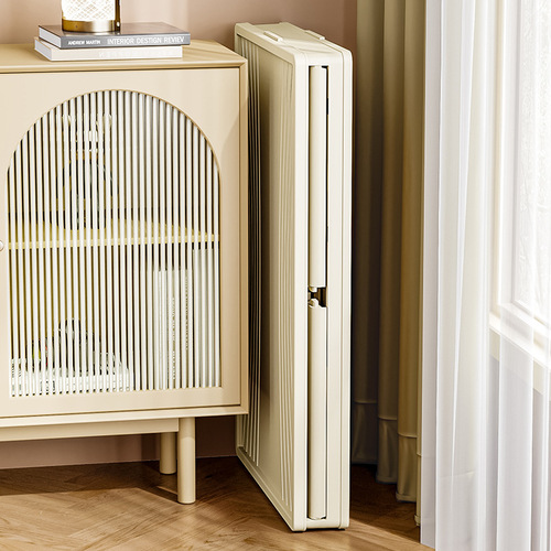 Plastic folding cabinet installation-free storage cabinet Baby books, clothes and toys storage cabinet Children's snack storage box
