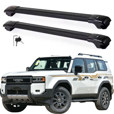 Suitable for Toyota Prado Roof Rack Crossbar Land Cruiser Aluminum Alloy Car Travel Roof Bracket