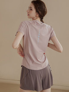 2026 New Breathable Slim Fit Sports Top Women's Yoga Wear Running Quick-Drying Short-Sleeved T-Shirt Fitness Wear Summer
